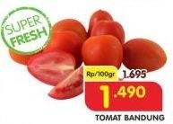 Promo Harga Tomat Bandung per 100 gr - Superindo