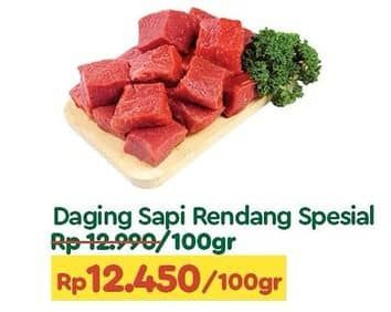 Promo Harga Daging Rendang Sapi per 100 gr - TIP TOP