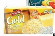 Promo Harga PROCHIZ Gold Cheddar 160 gr - Hari Hari