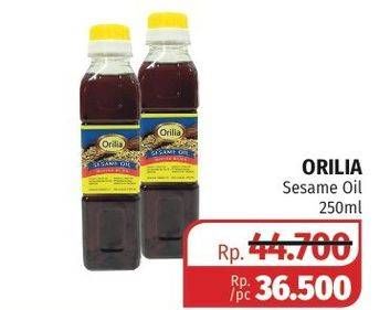 Promo Harga ORILIA Sesame Oil 250 ml - Lotte Grosir