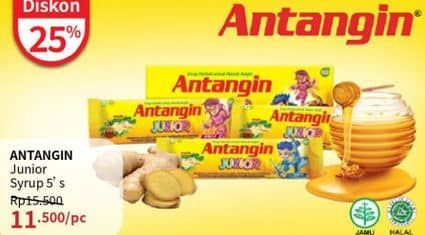 Promo Harga Antangin Junior Obat Masuk Angin Honey Mint 5 sachet - Guardian