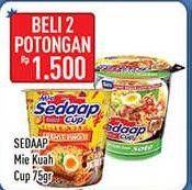 Promo Harga SEDAAP Mie Cup 75 gr - Hypermart