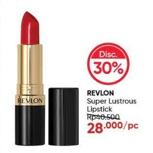 Promo Harga Revlon Super Lustrous Lipstick Matte 4 gr - Guardian