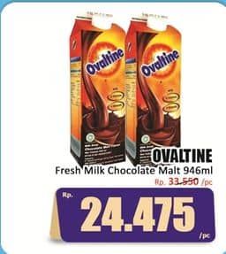 Promo Harga Ovaltine Fresh Milk 1000 ml - Hari Hari