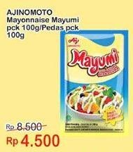 Promo Harga MAYUMI Mayonnaise Original, Pedas 100 gr - Indomaret