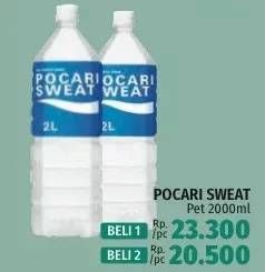 Promo Harga Pocari Sweat Minuman Isotonik 2000 ml - LotteMart
