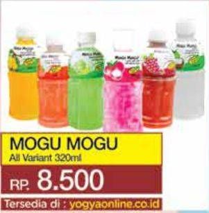 Promo Harga Mogu Mogu Minuman Nata De Coco All Variants 320 ml - Yogya