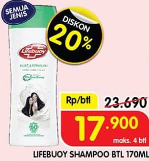 Promo Harga Lifebuoy Shampoo All Variants 170 ml - Superindo