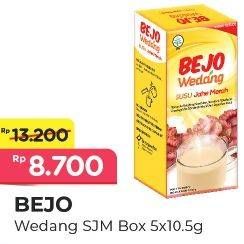 Promo Harga Bintang Toedjoe Bejo Wedang Susu Jahe Merah 5 pcs - Alfamart