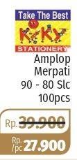 Promo Harga KIKY Amplop Merpati 90-80 Slc 100 pcs - Lotte Grosir
