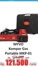 Promo Harga Myvo MKP-01 Kompor Gas Portable  - Hari Hari