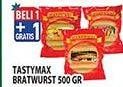 Promo Harga Tastymax Bratwurst per 6 pcs 500 gr - Hypermart