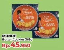Promo Harga Monde Butter Cookies 365 gr - Yogya