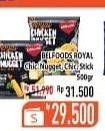 Promo Harga BELFOODS Royal Nugget Chicken Nugget S, Chicken Nugget Stick 500 gr - Hypermart