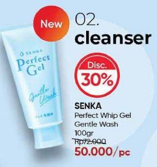 Promo Harga SENKA Perfect Gel Gentle Wash 100 gr - Guardian