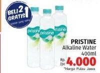 Promo Harga Pristine 8 Air Mineral 400 ml - LotteMart