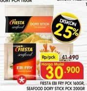 Promo Harga Fiesta Seafood Ebi Fry/Fiesta Seafood Dory Stick   - Superindo