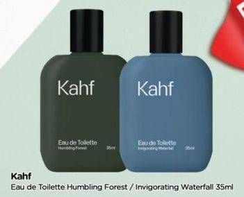 Promo Harga Kahf Eau De Toilette Humbling Forest, Invigorating Waterfall 35 ml - TIP TOP