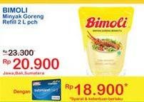 Promo Harga BIMOLI Minyak Goreng 2 ltr - Indomaret