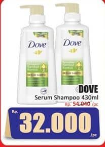 Promo Harga Dove Serum Sampo 430 ml - Hari Hari