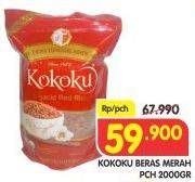 Promo Harga Kokoku Premium Red Rice 2 kg - Superindo