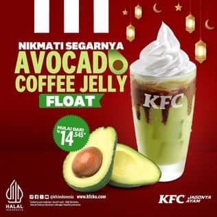 Promo Harga KFC Avocado Coffee Jelly Float  - KFC