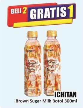 Promo Harga Ichitan Brown Sugar Milk 310 ml - Hari Hari