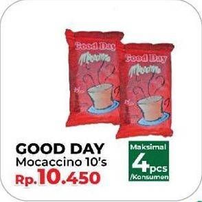 Promo Harga Good Day Instant Coffee 3 in 1 10 sachet - Yogya