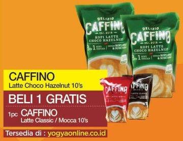 Promo Harga Caffino Kopi Latte 3in1 Choco Hazelnut 10 sachet - Yogya
