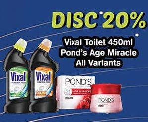 Promo Harga VIXAL Cairan Pembersih Toilet Anti Kerak/POND