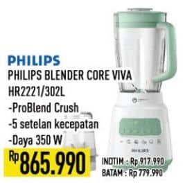 Promo Harga Philips HR2221/00 | Series 5000 Blender Core 2liter  - Hypermart