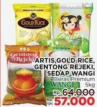 Artis/Gold Rice/Gentong Rejeki/Sedap Wangi Beras