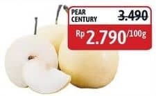 Promo Harga Pear Century per 100 gr - Alfamidi