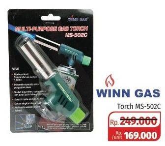 Promo Harga WINN GAS Torch MS-502C 1 pcs - Lotte Grosir