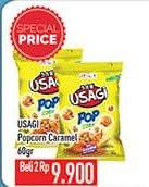 Promo Harga USAGI Pop Corn Karamel 60 gr - Hypermart