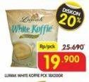 Promo Harga Luwak White Koffie 18 pcs - Superindo