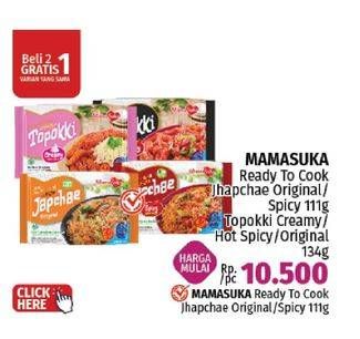 Promo Harga Mamasuka Toppoki/Japchae  - LotteMart