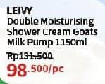 Promo Harga Leivy Goat Milk Shower Cream 1150 ml - Guardian