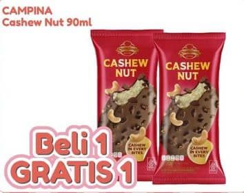 Promo Harga Campina Cashew Nut 90 ml - Alfamart