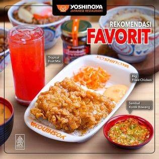 Promo Harga Yoshinoya Big Fried Chicken+Nasi  - Yoshinoya