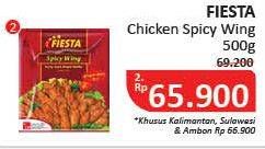 Promo Harga FIESTA Ayam Siap Masak Spicy Wing 500 gr - Alfamidi