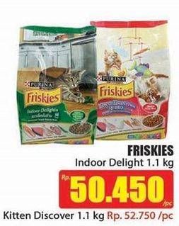 Promo Harga FRISKIES Makanan Kucing Indoor Delights 1200 gr - Hari Hari