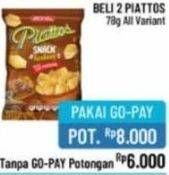 Promo Harga PIATTOS Snack Kentang All Variants per 2 pouch 78 gr - Alfamidi