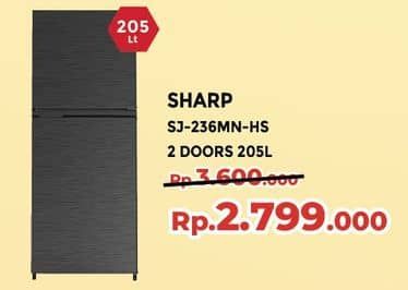 Promo Harga Sharp SJ-236MN-HS  - Yogya