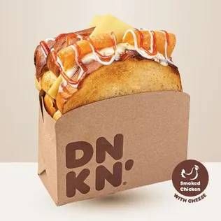 Promo Harga Dunkin Smoked Chicken with Cheese  - Dunkin Donuts