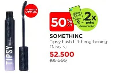Promo Harga Somethinc Tipsy Lash Lift Mascara 7 gr - Watsons