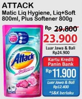 Attack Detergent Liquid/Detergent Powder