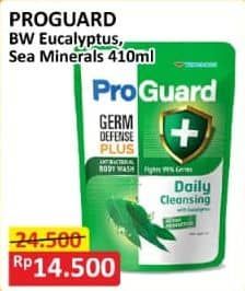 Promo Harga Proguard Body Wash Daily Cleansing With Eucalyptus, Daily Purifying With Sea Minerals 450 ml - Alfamart