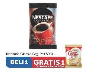 Promo Harga Nescafe Classic Coffee 50 gr - Carrefour