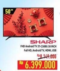 Promo Harga SHARP 2T-C50BG | LED TV 50"  - Hypermart